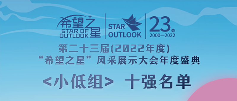 祝賀新華學子榮獲“希望之星”風采展示大會全國十強！